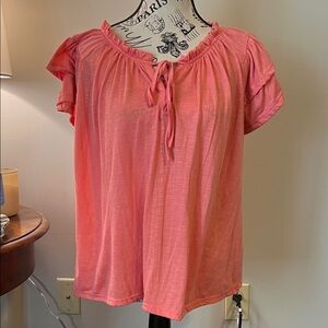 KEREN hart Coral Blouse